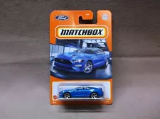 MATCHBOX 2021 #31 BLUE 19 2019 FORD MUSTANG COUPE GT COBRA STREET OUTLAW RACER