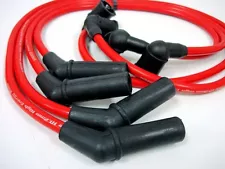 VMS 86-92 MAZDA RX7 FC TURBO 10.2MM RACING SPARK PLUG IGNITION WIRES SET RED