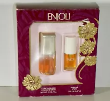 ENJOLI Spray Cologne Gift Box ~ .5oz Concentrated Spray ~ .3oz Perfume Spray