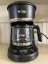 Mr. Coffee 5 Cup Programmable Coffee Makers - Black