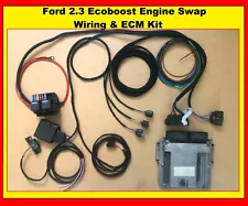 Ford Mustang 2.3 Ecoboost Engine 6R80 Swap wiring harness & ECM Kit Adapter Loom