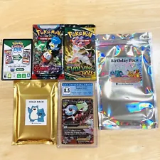 Graded Pokemon Lot - PSA/CGC Card Collection Boxes2 Booster Packs Guaranteed