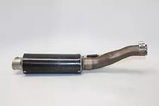 2015 Honda Cbr500r Exhaust Pipe Muffler Slip On Can Silencer Carbon Leovince (For: 2015 Honda CBR500R)