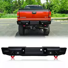 Tenpo for 1999-2006 Chevy Silverado/GMC Sierra 2500/3500 Rear Bumper With Lights