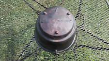 Vintage No. 7 Cast Iron Cowboy Kettle Cauldron Three Legs Gate Mark.