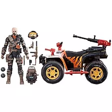 G.I. Joe Classified Series Tiger Force Wreckage Action Figure and Tiger Paw ATV