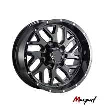 For F-150 4Runner Tacoma ET -24 Size 20x10 PCD 6x135/6x5.5 Black Alloy Wheel Rim