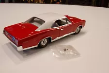 1967 Pontiac GTO Hardtop/ red and white