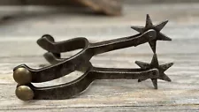 Unmarked Texas Style Cow Puncher Spurs - Ranch/Bunkhouse