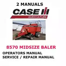 CASE IH 8570 MIDSIZE BALER SERVICE REPAIR SHOP OPERATORS MANUAL PDF