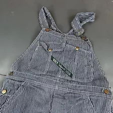 Key Imperial Aristocrat Hickory Stripe Bib Overalls Railroad Rockabilly 34x29