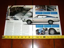 1969 MERCURY CYCLONE DAN GURNEY SPOILER ORIGINAL 2005 ARTICLE