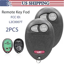 2 For 2004 2005 2006 2007 2008 Chevy Colorado Remote Control Key Fob L2C0007T