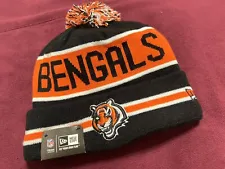 Cincinnati Bengals Knit Winter Hat Beanie New Era Cap Field Sideline Ultra Rare