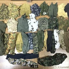 Bundle 1/6 WW2 German British Army Jackets Pants Uniforms For 12'' Gi Joe DID