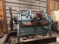 Detroit Diesel 12V149 TI Turbo Engine GOOD RUNNER! VIDEO! 149 Quad Turbo GM