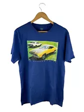 Ford XA Superbird GT Official T Shirt Mens Size M Blue Short Sleeve Logo Crew