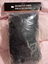 Black Decorative Shredded Paper