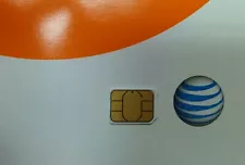 NEW AT&T REPAID 4G NANO SIM (LOOSE) FOR IPHONE 5/8/X/IPAD MINI & UP.