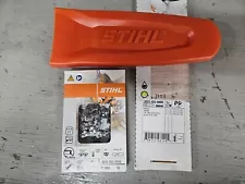 New NIB Stihl 10" Pole Saw Polesaw Chain, Bar, and Scabbard