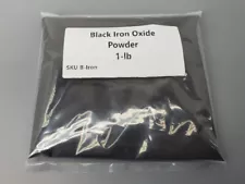 Black Iron Oxide Powder 1lb Bag