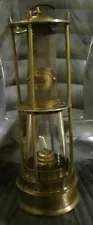 10''Oil Lantern Lamp Antique Brass Minor POP23