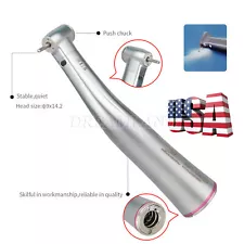 Dental LED 1:5 Contra Angle Fiber Optic Handpiece For Electric Motor sale