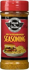 Steak 'N Shake Fry 'N Steakburger Seasoning 7.48 oz Pack of 2