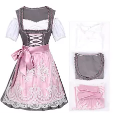 Women Octoberfest Clothing Dirndl Dress Traditional German Beer Festival Costume