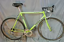 1990 Trek 1200 Touring Road Bike 57cm Medium Yellow Shimano Steel USA Shipper :)