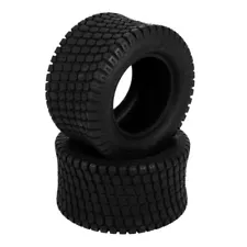 Set of 2 24x12.00-12 Lawn Mower Tractor Turf Tires 6 Ply Rated 24x12-12 24 12 12