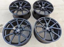 2009-2015 Cadillac CTS-V CTSV CTS V Wheels Rims Black Staggered Factory OEM 19”