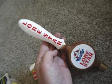 RARE LONE STAR BEER TAP HANDLE BIG TAP SALE READ DISCR HEAVY NEAT TAPPER