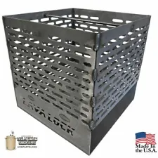 Charcoal basket UDS Ugly Drum Smoker w/ legs & ash pan 55 gal fire box 12 12 12