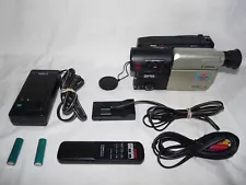 New ListingREAD DESCRIPTION Canon ES20 ES20V HI-FI Stereo 8mm Video8 Camcorder VCR Player