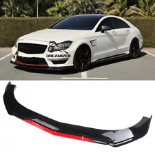 For Mercedes Benz CLS63 AMG CLS550 Front Bumper Lip Splitter Spoiler Body Kit (For: Mercedes-Benz CLS63 AMG S)