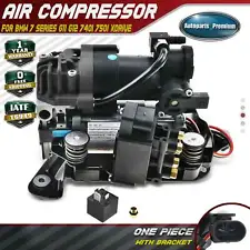 Air Suspension Compressor w/ Bracket for BMW 7 Series G11 G12 740i 750i xDrive