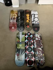 skateboard decks lot new