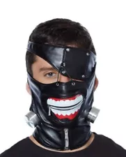 Tokyo Ghoul Ken Kaneki Cosplay Mask Adjustable Straps Official Funimation Anime