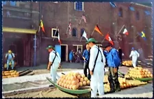 Alkmaar Cheese Market, Cheese Displays for Sale, Alkmaar, Netherlands