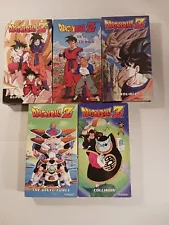 DRAGON BALL Z lot of 5 vhs. 1998-2001