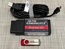 AutoEnginuity OBDII Proline VCI Scan Tool w/ Cable and Software Dongle