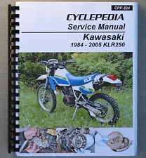 1984-2005 Kawasaki KLR250 KLR 250 Dual Sport SERVICE & REPAIR MANUAL