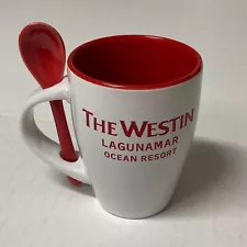 Vintage The Westin Lagunamar Ocean Resort Mug With Spoon 4"