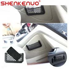 2X Shelf Net Compartment 80mmx150mm Interior Universal Car Car Storage SALE HOT (For: 2006 BMW 325i)