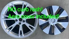 TESLA MODEL Y 19" GEMINI WHEEL SILVER 19x9.5 RIM 1188222-00-B NO CURB RASH!!!