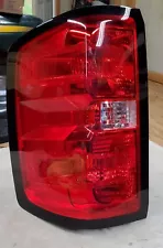 Genuine OEM 2016-2019 GMC Sierra 2500 3500 HD Tail Light Halogen Driver Side