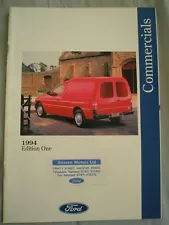 Ford Commercials range brochure 1994 Ed 1