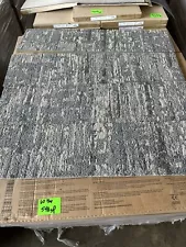 New Carpet Tile Planks Modular Gray 540 sq ft 9"X36"