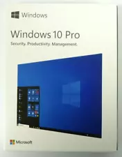 Full Retail Version Windows 10 Professional | Sealed New In Box (FQC-08788)